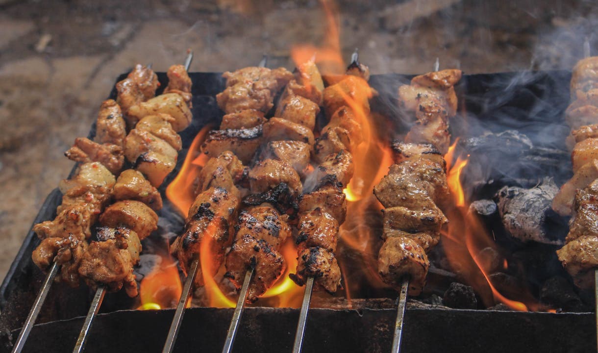 Nyama Choma grilled food
